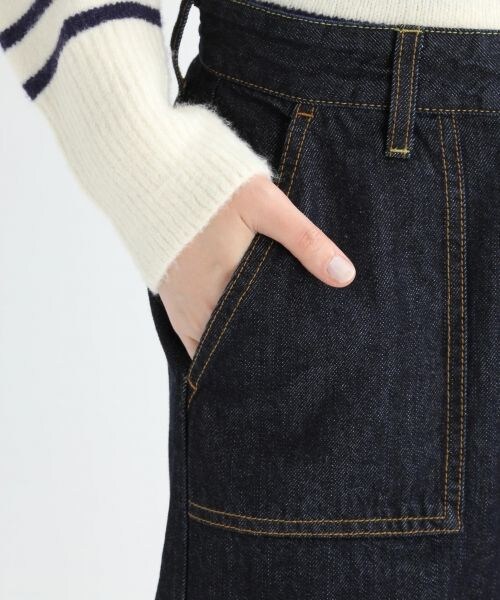 studio CLIP（スタディオクリップ）の「11オンズデニムワイドパンツ（パンツ・ライトブルー/インディゴ）」の8枚目の写真