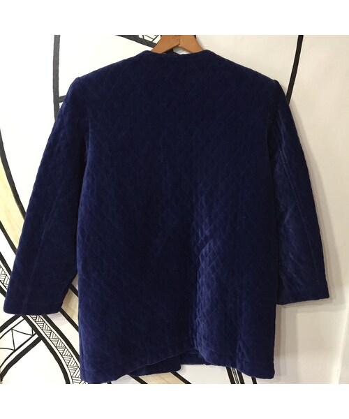 キュウリガン（キュウリガン）の「【個性的】エレガントボタンベロアBIGジャケットコート（その他アウター・メンズ・その他）」の3枚目の写真