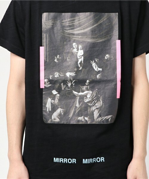 off white（オフホワイト）の「OFF WHITE 『CARAVAGGIO』Tシャツ（Tシャツ/カットソー・メンズ・ホワイト/ブラック・SMALL）」の7枚目の写真
