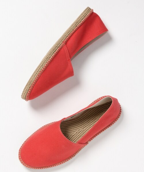 RAGEBLUE（レイジブルー）の「＜超軽量！＞EVAエスパ（シューズ・ホワイト/ブラック系(ボーダー)/サーモンピンク/グリーン/ネイビー/ネイビー系(ボタニカル柄)）」の5枚目の写真