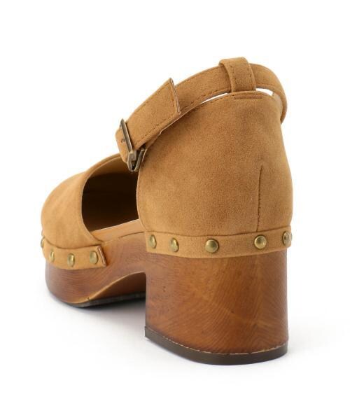 RAY CASSIN（レイカズン）の「サボサンダル（シューズ・レディース・ブラック/キャメル/ライトグレー・M/L）」の5枚目の写真