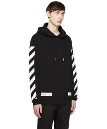 オフホワイト16SS BLUE COLLAR プルオーバーパーカー off white（オフホワイト）の「Off-White Black 