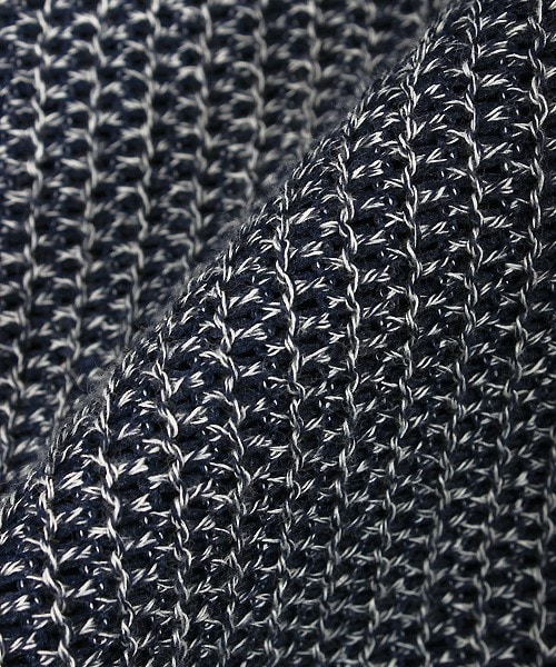 ESSENTIAL GARMENT MEN'S BIGI（エッセンシャルガーメントメンズビギ）の「MA-1 / メランジラッセル（サーフ＆サファリ）（ミリタリージャケット・メンズ・杢グレー/ネイビー・SS/S/M/L）」の11枚目の写真