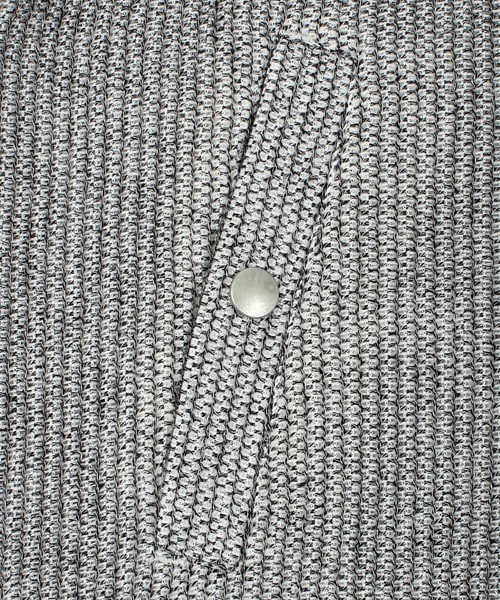 ESSENTIAL GARMENT MEN'S BIGI（エッセンシャルガーメントメンズビギ）の「MA-1 / メランジラッセル（サーフ＆サファリ）（ミリタリージャケット・メンズ・杢グレー/ネイビー・SS/S/M/L）」の7枚目の写真