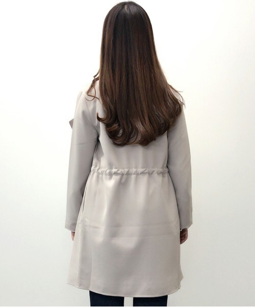 archives（アルシーヴ）の「【ZOZO限定先行予約】着流しノーカラーコート（その他アウター・レディース・ブラック/グレー/ベージュ・MEDIUM）」の5枚目の写真