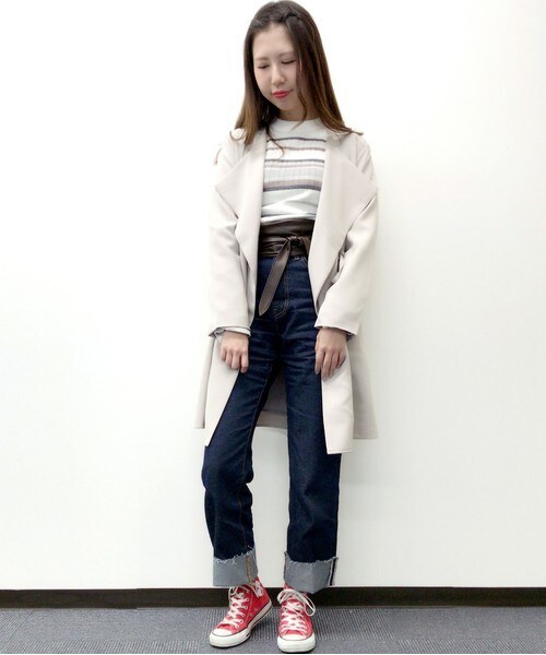 archives（アルシーヴ）の「【ZOZO限定先行予約】着流しノーカラーコート（その他アウター・レディース・ブラック/グレー/ベージュ・MEDIUM）」の8枚目の写真