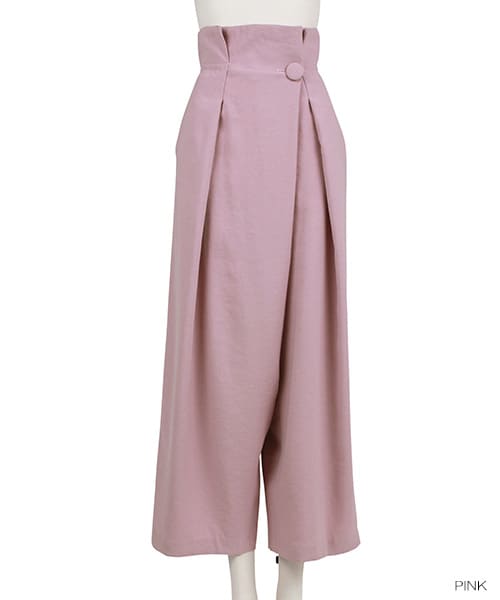 RANDA（ランダ）の「ワイドパンツ（パンツ・レディース・ベージュ/ピンク/カーキ・0/1/2）」の2枚目の写真