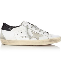 GOLDEN GOOSE | GOLDEN GOOSE DELUXE BRAND Super Star low-top leather and suede trainers(スニーカー)