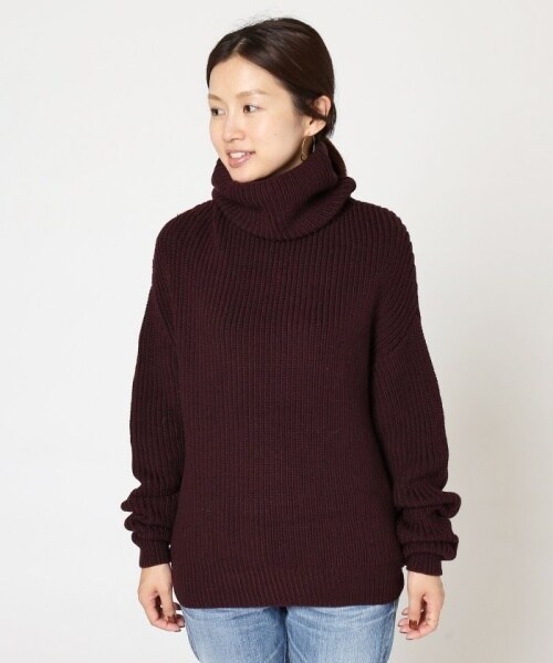 IENA（イエナ）の「IENA コード畦 タートルネックプルオーバー