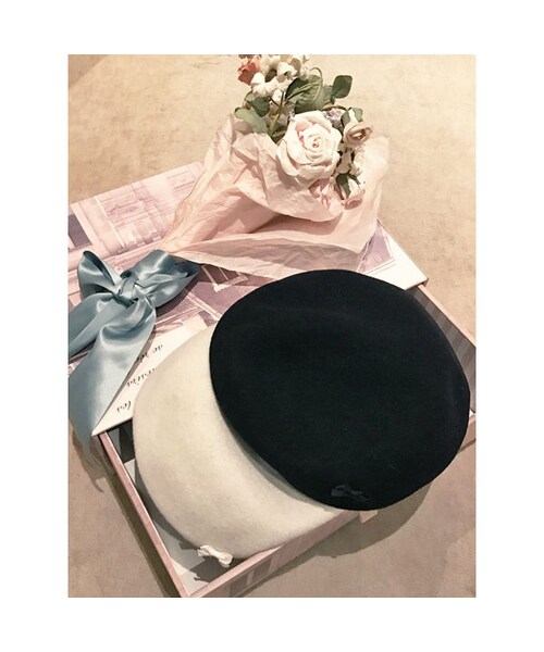 F i.n.t(フィント)の「プチリボンベレー/F i.n.t(ハンチング/ベレー帽・レディース・その他)」の1枚目の写真