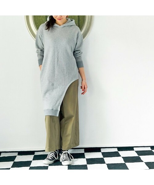 C'est pas grave(セパグラーブ)の「C'est pas Grave(セパ・グラーヴ) パーカーワンピース(ワンピース・レディース・38(M))」の1枚目の写真