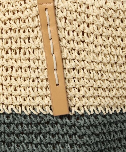 studio CLIP（スタディオクリップ）の「2WAYペーパートートバッグ（バッグ・ブラックボーダー/グリーンボーダー/ブラック/ナチュラル/キャメル）」の19枚目の写真