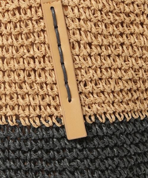 studio CLIP（スタディオクリップ）の「2WAYペーパートートバッグ（バッグ・ブラックボーダー/グリーンボーダー/ブラック/ナチュラル/キャメル）」の18枚目の写真