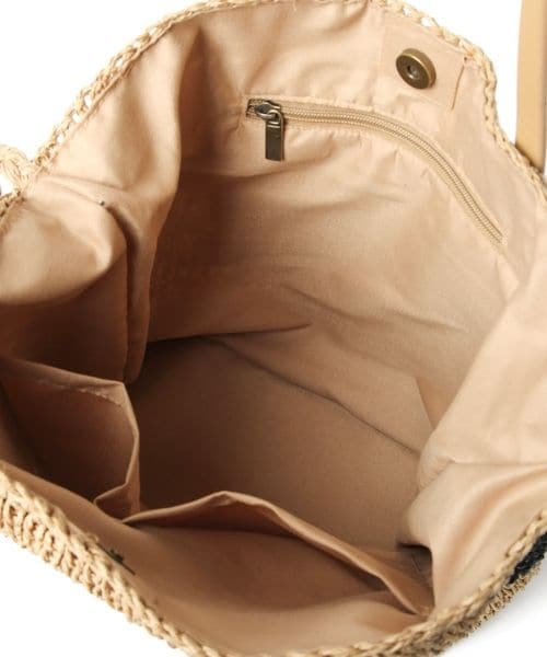 studio CLIP（スタディオクリップ）の「2WAYペーパートートバッグ（バッグ・ブラックボーダー/グリーンボーダー/ブラック/ナチュラル/キャメル）」の17枚目の写真