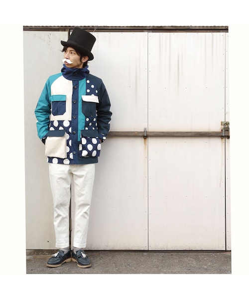 NIRAME.CO（ニラメッコ）の「タウンテンぱーかー　～群青～（マウンテンパーカー・メンズ・その他）」の3枚目の写真