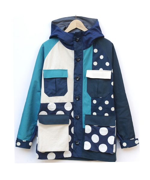 NIRAME.CO（ニラメッコ）の「タウンテンぱーかー　～群青～（マウンテンパーカー・メンズ・その他）」の7枚目の写真