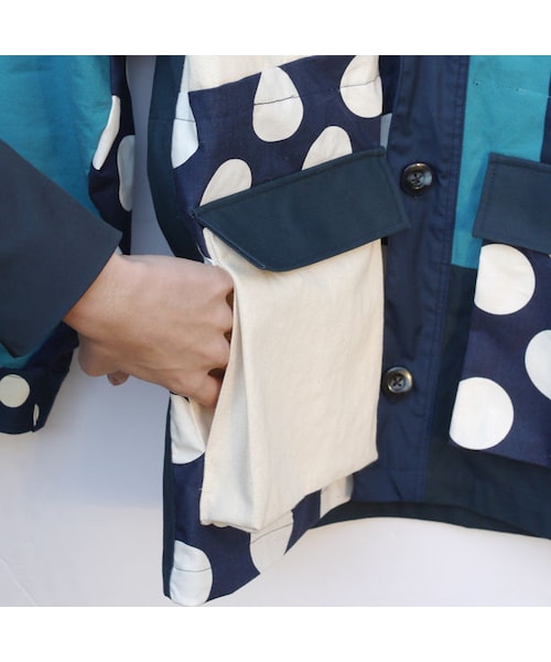 NIRAME.CO（ニラメッコ）の「タウンテンぱーかー　～群青～（マウンテンパーカー・メンズ・その他）」の12枚目の写真