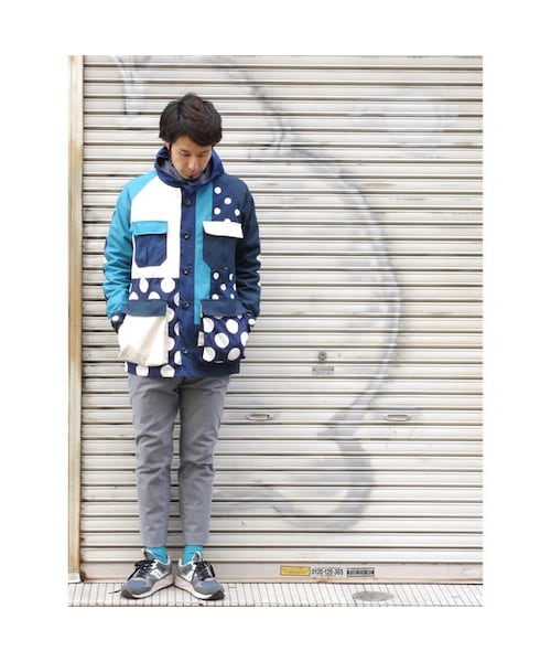 NIRAME.CO（ニラメッコ）の「タウンテンぱーかー　～群青～（マウンテンパーカー・メンズ・その他）」の6枚目の写真