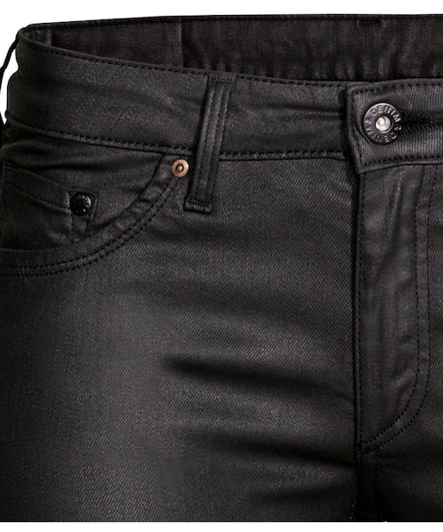 H&M（エイチ・アンド・エム）の「H&M - Super Skinny Low Jeans - Black - Ladies（デニムパンツ・レディース・Black・25/32）」の2枚目の写真