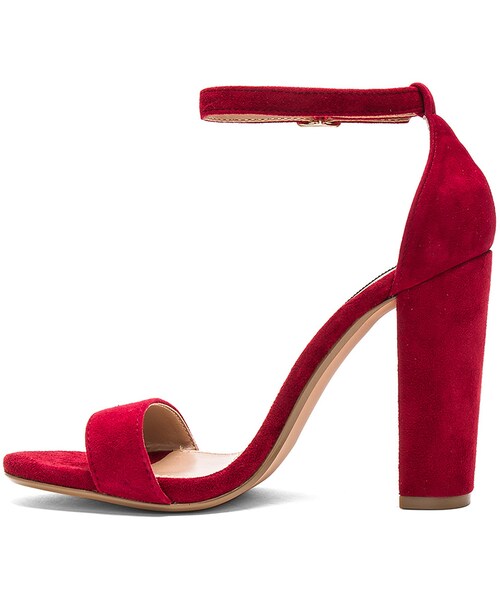 STEVE MADDEN(スティーブマデン)の「Steve Madden Carrson(サンダル・レディース・Black Suede_WZ209/Blue Suede_WZ235/Dark Red Suede_WZ250・6/6.5/7/7.5/8/8.5/9/9.5/10)」の7枚目の写真
