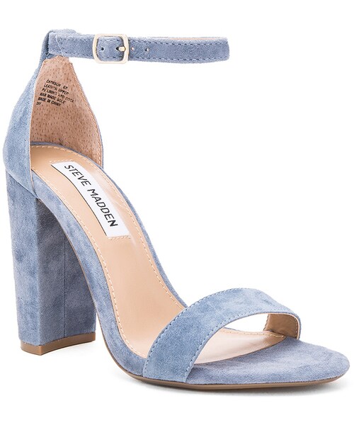 STEVE MADDEN(スティーブマデン)の「Steve Madden Carrson(サンダル・レディース・Black Suede_WZ209/Blue Suede_WZ235/Dark Red Suede_WZ250・6/6.5/7/7.5/8/8.5/9/9.5/10)」の17枚目の写真