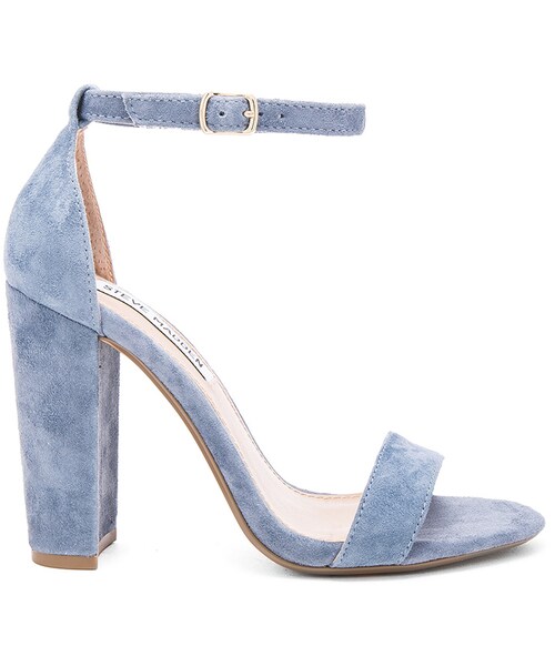 STEVE MADDEN(スティーブマデン)の「Steve Madden Carrson(サンダル・レディース・Black Suede_WZ209/Blue Suede_WZ235/Dark Red Suede_WZ250・6/6.5/7/7.5/8/8.5/9/9.5/10)」の2枚目の写真