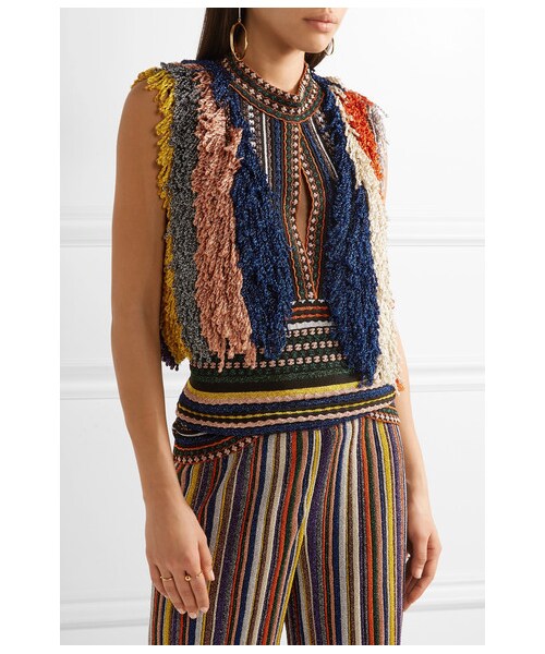 MISSONI（ミッソーニ）の「Missoni - Cropped Fringed Metallic