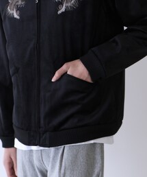 新品 タグ付き FREAK'S STORE ベロア スカジャン ブラック L FREAK'S STORE（フリークスストア）の「ベロアスカジャン（）」 - WEAR