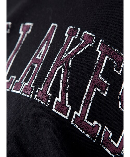 w closet（ダブルクローゼット）の「【S/S】プリント入りドロストプルオーバー（トップス・レディース・ボルドー/ブルー/ブラック・FREE）」の11枚目の写真