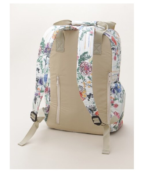 HAKKA KIDS(ハッカキッズ)の「ペンシルフラワープリント マザーズリュック(バッグ・レディース・レッド/ブルー・F)」の4枚目の写真