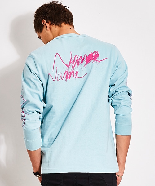 Name.（ネーム）の「ロゴロンTEE（その他・メンズ・BLK/MTD/BLU/IND/WHT・1/2）」の13枚目の写真