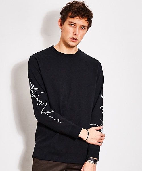 Name.（ネーム）の「ロゴロンTEE（その他・メンズ・BLK/MTD/BLU/IND/WHT・1/2）」の5枚目の写真