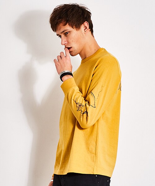 Name.（ネーム）の「ロゴロンTEE（その他・メンズ・BLK/MTD/BLU/IND/WHT・1/2）」の14枚目の写真
