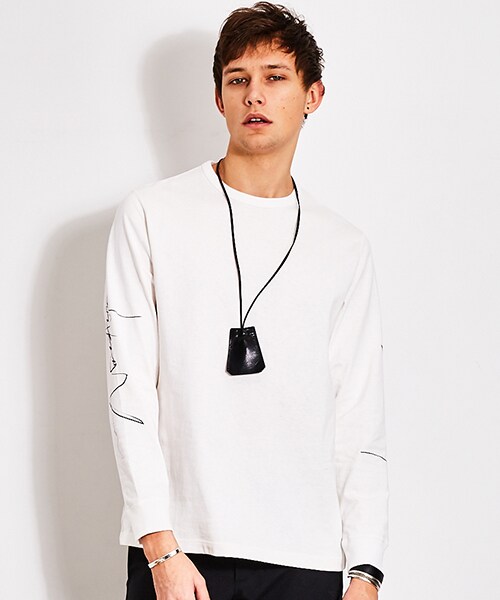 Name.（ネーム）の「ロゴロンTEE（その他・メンズ・BLK/MTD/BLU/IND/WHT・1/2）」の10枚目の写真