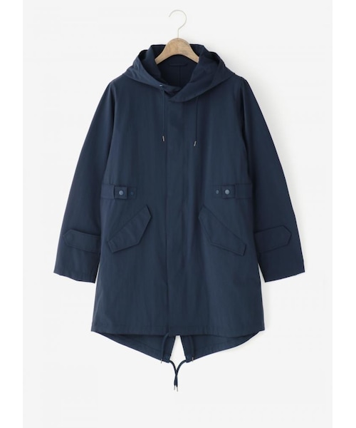 PLST（プラステ）の「Men ナイロンストレッチモッズコート（アウター