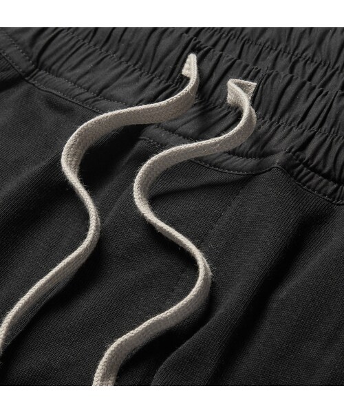 Rick Owens(リックオウエンス)の「Rick Owens Slim-Fit Tapered Cotton-Jersey Cargo Sweatpants(その他パンツ・メンズ・Black・IT46/IT48/IT50/IT52/IT54/IT56)」の6枚目の写真
