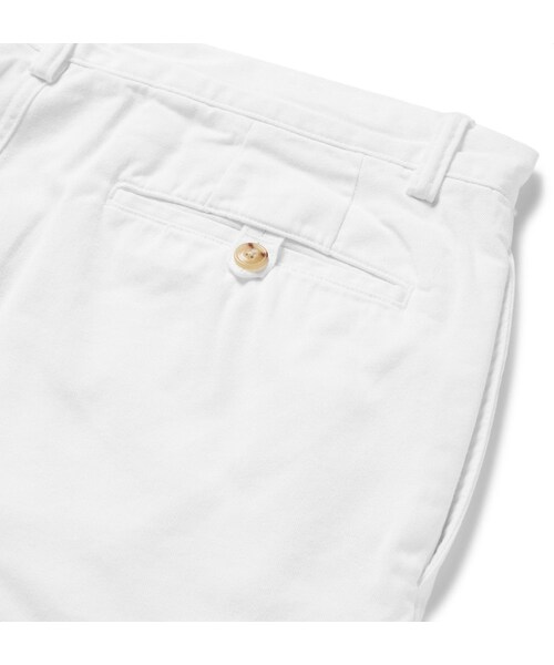 POLO RALPH LAUREN(ポロ ラルフ ローレン)の「Polo Ralph Lauren Slim-Fit Cotton-Twill Chinos(その他パンツ・メンズ・White・30/32/33/34/36/38)」の2枚目の写真