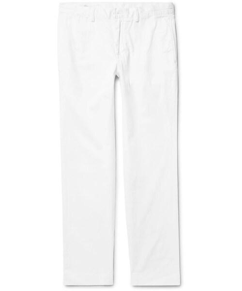 POLO RALPH LAUREN(ポロ ラルフ ローレン)の「Polo Ralph Lauren Slim-Fit Cotton-Twill Chinos(その他パンツ・メンズ・White・30/32/33/34/36/38)」の1枚目の写真