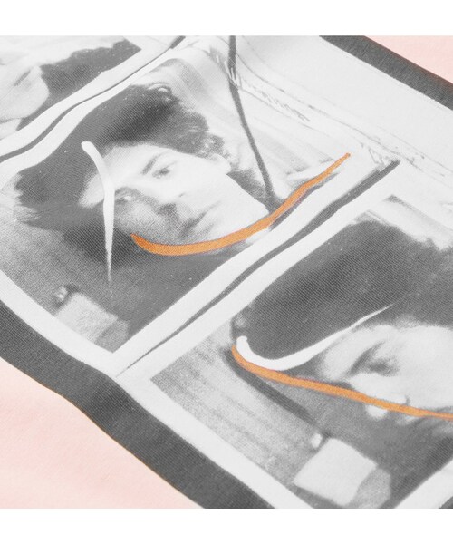 RAF SIMONS(ラフシモンズ)の「Raf Simons + Robert Mapplethorpe Foundation Printed Cotton-Jersey T-Shirt(Tシャツ/カットソー・メンズ・Pink・XS/L/XL)」の6枚目の写真