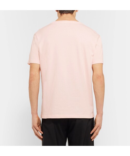 RAF SIMONS(ラフシモンズ)の「Raf Simons + Robert Mapplethorpe Foundation Printed Cotton-Jersey T-Shirt(Tシャツ/カットソー・メンズ・Pink・XS/L/XL)」の5枚目の写真