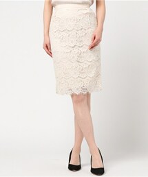 actuel | スカラップレースタイトスカート(スカート)