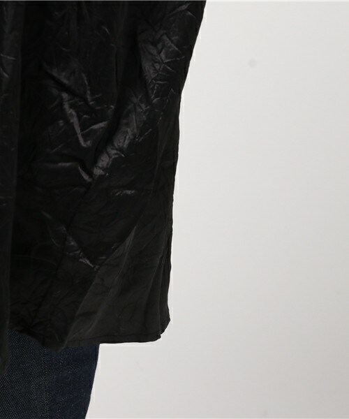 unrelaxing（アンリラクシング）の「オーバーサイズスカTシャツ（Tシャツ/カットソー・レディース・ブラック/ベージュ/ネイビー・FREE）」の9枚目の写真