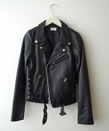 NINE | NINE ラムレザーライダース(ライダースジャケット)