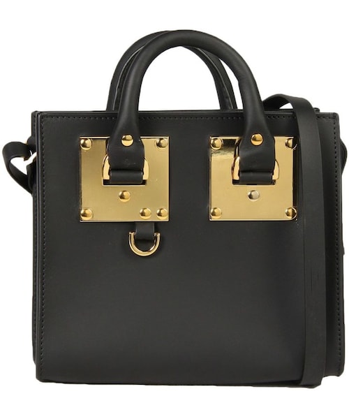 Sophie Hulme(ソフィーヒュルム)の「SOPHIE HULME Handbags(ショルダーバッグ・レディース・Black・One Size)」の1枚目の写真