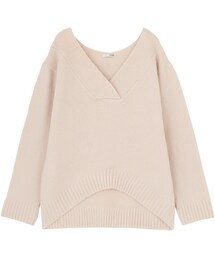 GYDA | GYDA ソフトVネックニットTOPS(ニット/セーター)