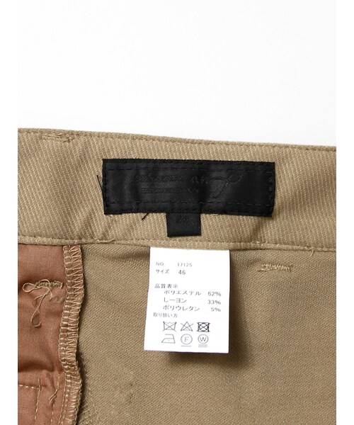 Luv maison（ラブメゾン）の「カルゼ3D アンクルパンツ（パンツ・メンズ・ブラック/ベージュ・M/L）」の15枚目の写真
