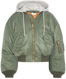 VETEMENTS | Vetements - Shell Hooded Bomber Jacket - Army green(ジャケット/アウター)