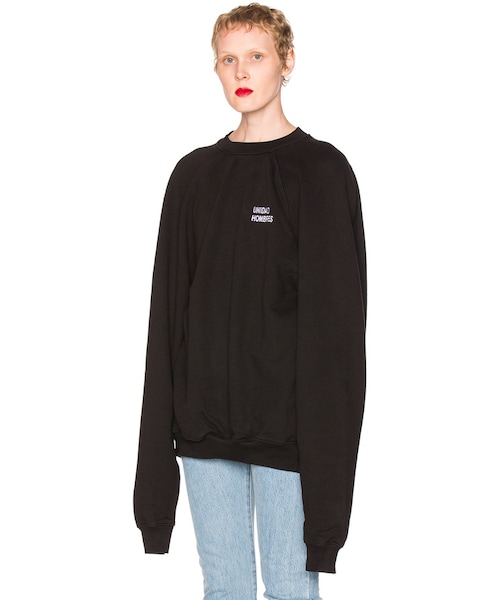 VETEMENTS UNIDAD HOMBRES スウェット VETEMENTS UNIDAD HOMBRES スウェット 黒
