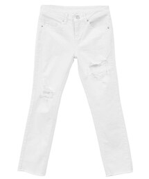 Dailyabout | シンプルカッティングヘムダメージ8分丈ストレートパンツ(P0000WRE)(その他パンツ)