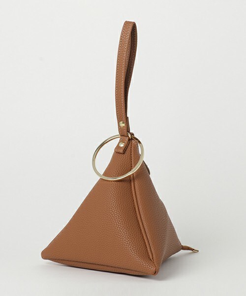 Bab Bou Jeloud(バブブージュルード)の「【Bab】サンカクリングハンドルバッグ(クラッチバッグ・キッズ・ブラック/グレー/ブルー/キャメル・ONE SIZE)」の15枚目の写真